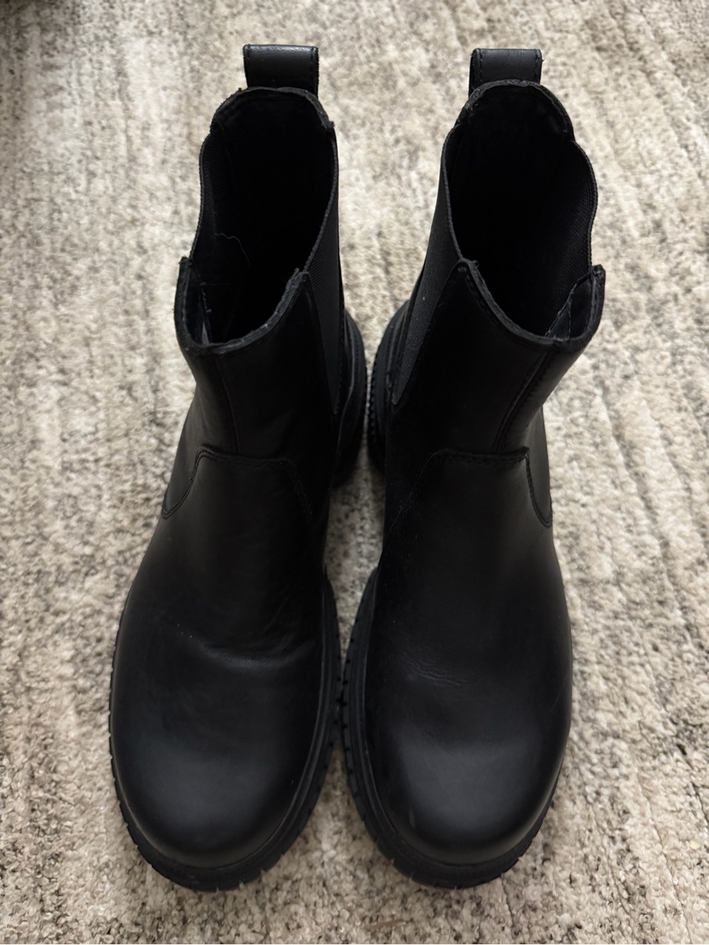 Sorel Ona Ave Waterproof Chelsea Boot black size 8 1/2 EUC - Picture 5 of 7
